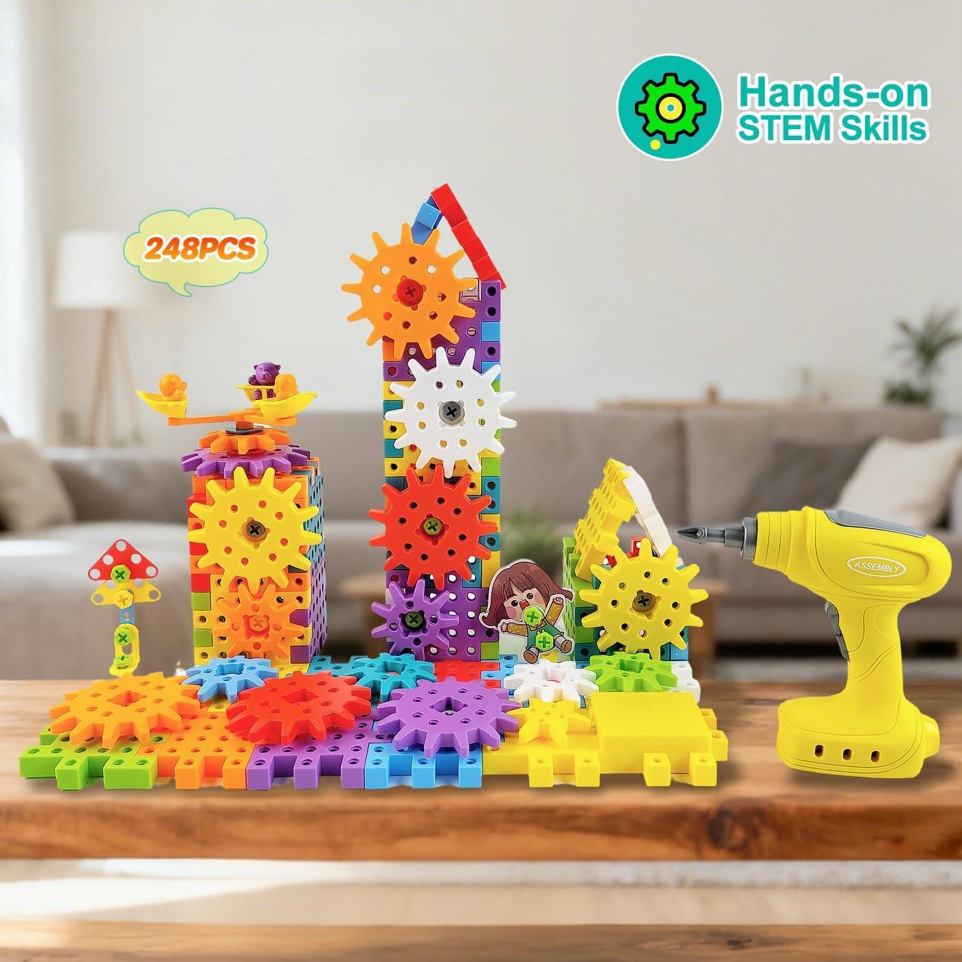 Set de Juguetes de Construcción STEM 248PCS Besiciwiin