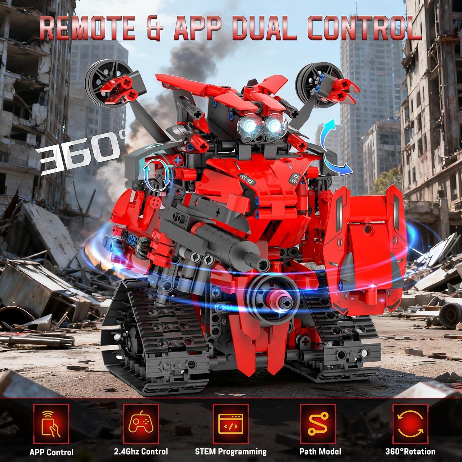 Kit de Construcción STEM QHECTTY 5 en 1 para Niños 6+