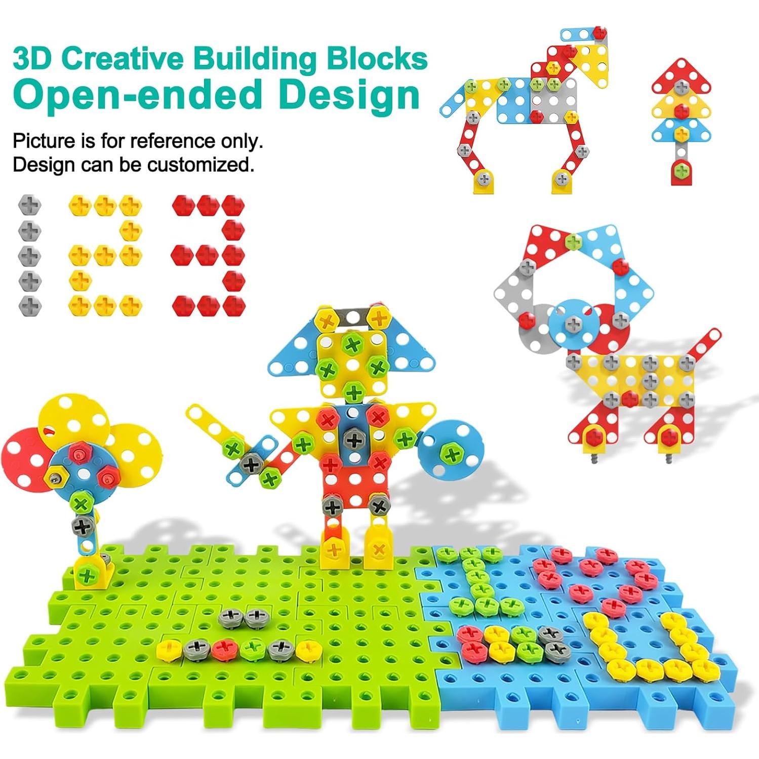 Juguete de Construcción STEM IIROMECI 248 Piezas Engranajes