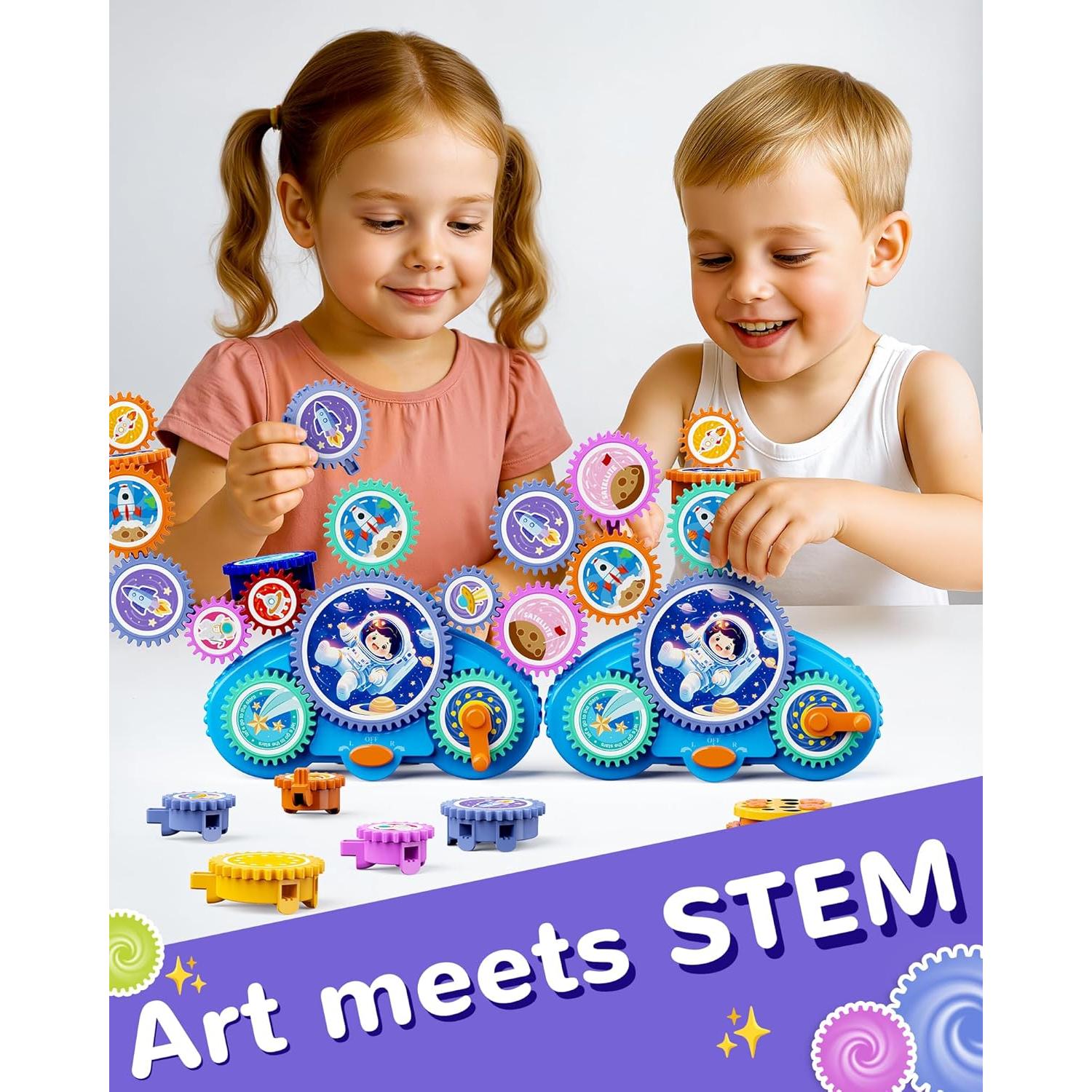 KOKODI Set de Construcción Eléctrico y Manual para Niños 3-8 Años