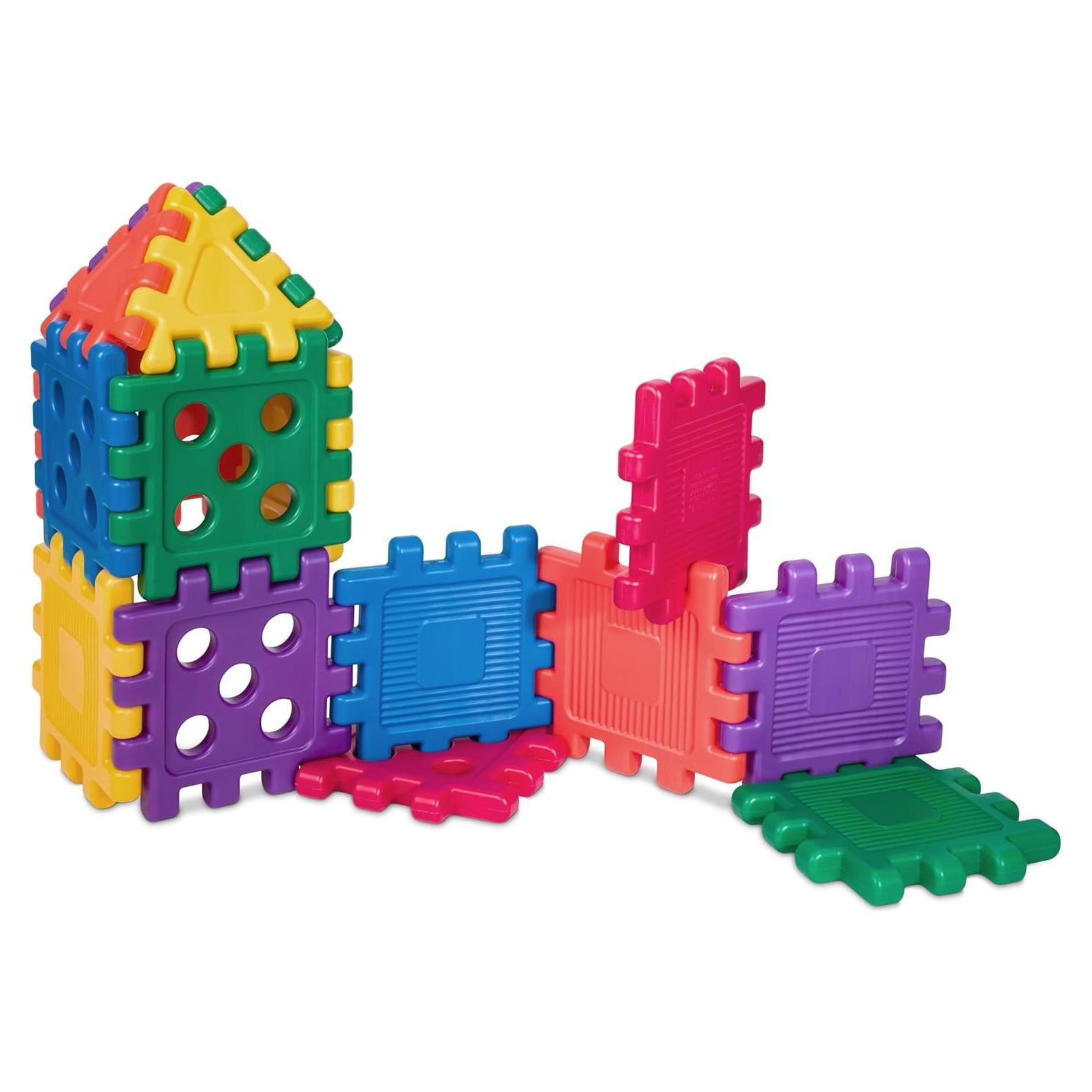 Bloques de Construcción Waffle Careplay - Set 16 Piezas 30.48 cm