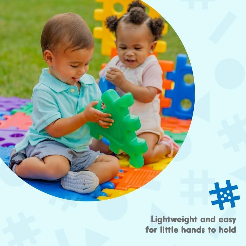 Bloques de Construcción Waffle Careplay - Set 16 Piezas 30.48 cm