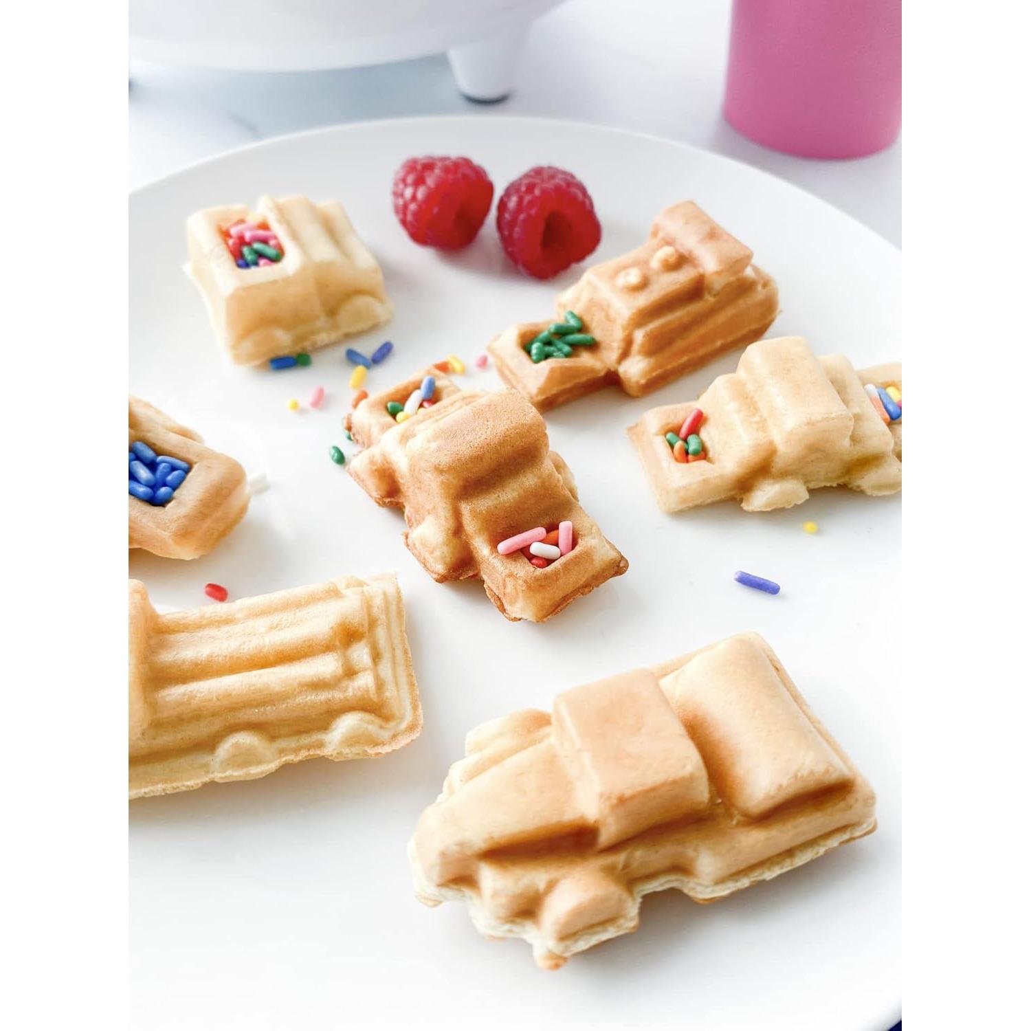Mini Waffle Maker Waffle Wow! Camiones de Construcción 7 Formas