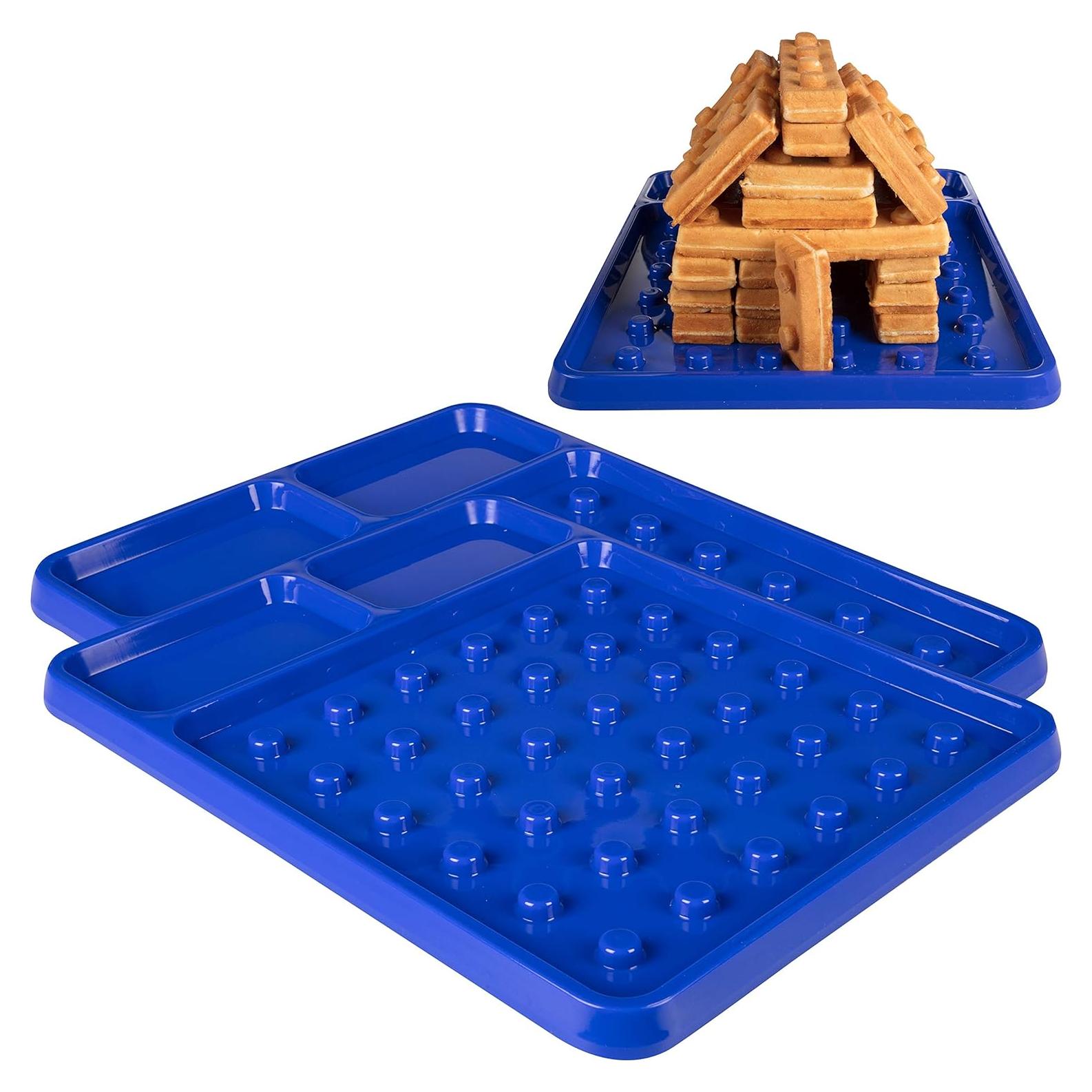 Plato de Construcción de Ladrillos CucinaPro - 2 Unidades 25.4x33 cm