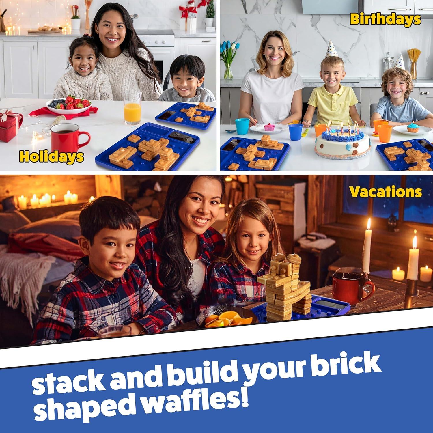 Plato de Construcción de Ladrillos CucinaPro - 2 Unidades 25.4x33 cm