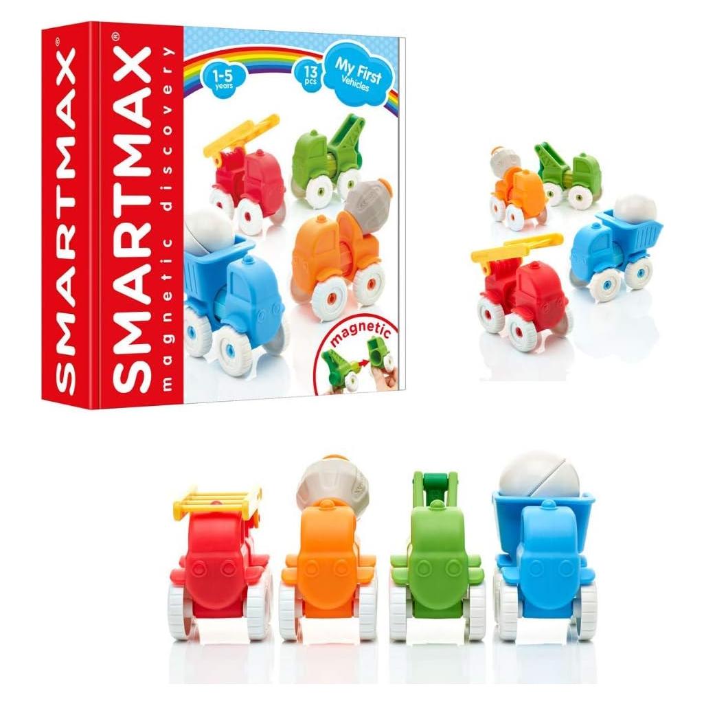 SmartMax Vehículo Magnético Juego STEM 13 Piezas 1-5 Años