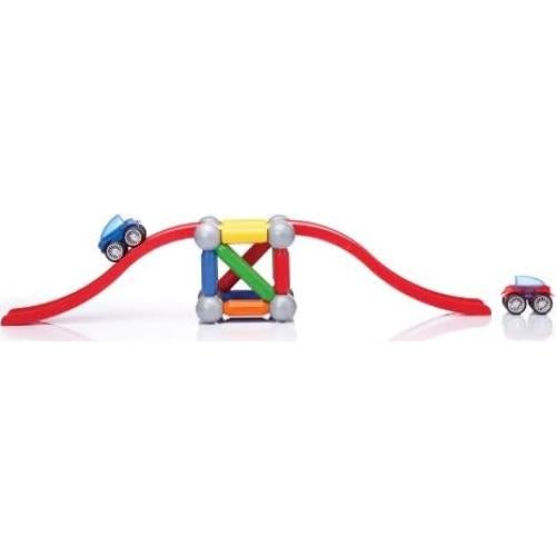Set de Construcción Magnética SmartMax Coches Acrobáticos 46 Piezas