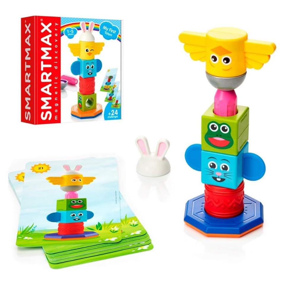 SmartMax Mi Primer Totem Juego de Construcción Magnético 0.56 kg