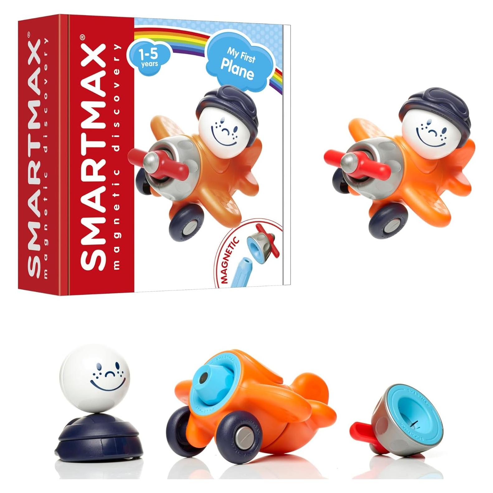 SmartMax Mi Primer Avión Juguete Magnético STEM 1-5 Años
