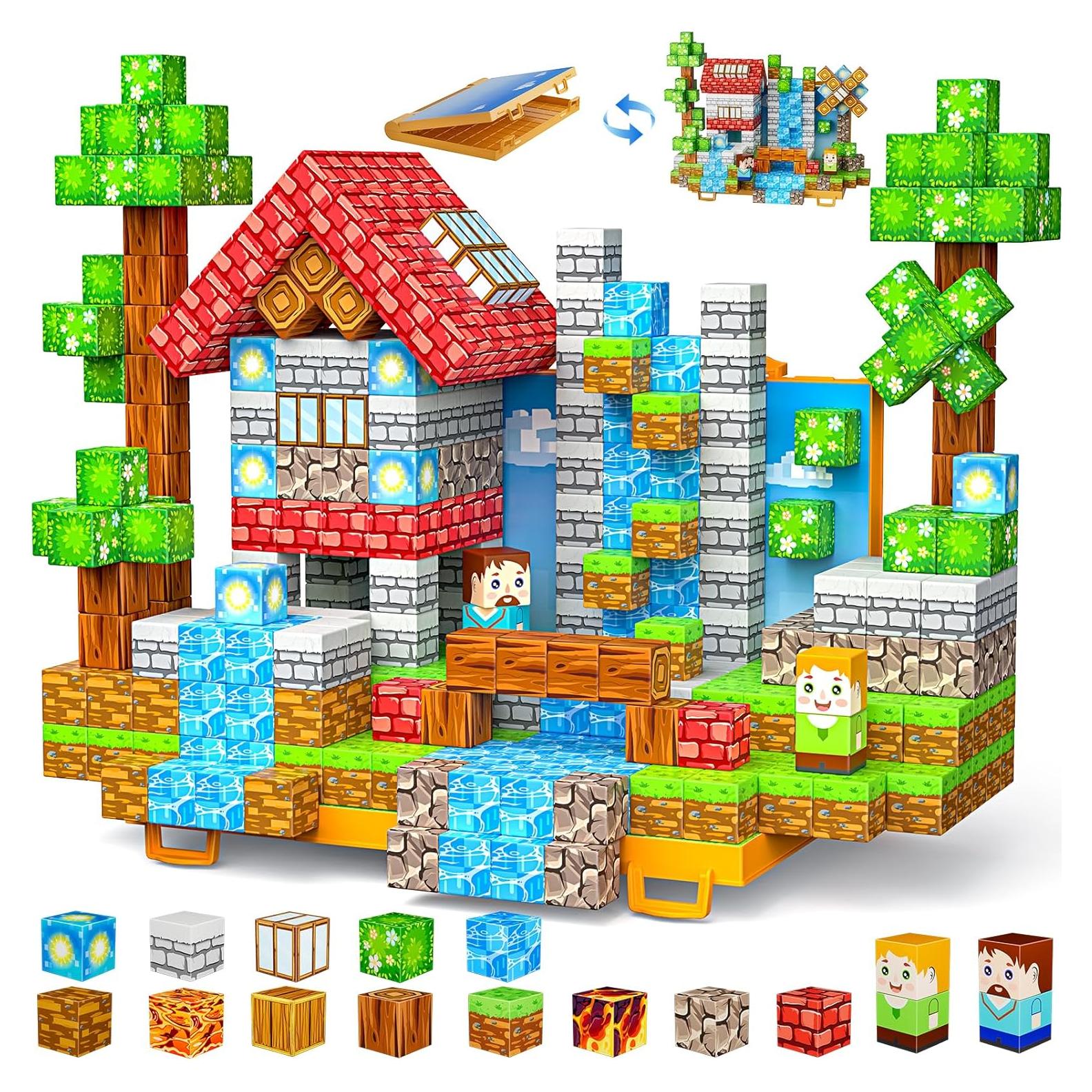 Bloques Magnéticos de Construcción Wxlbr 84PCS 2.54 cm