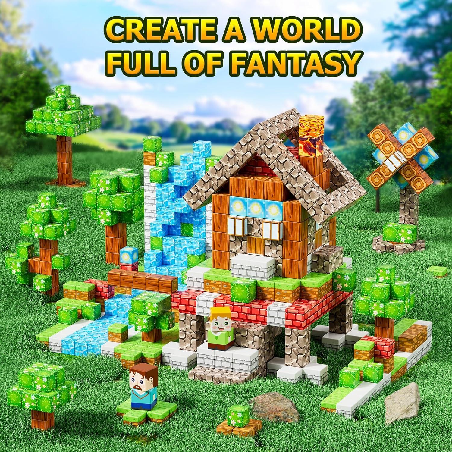 Bloques Magnéticos de Construcción Wxlbr 84PCS 2.54 cm