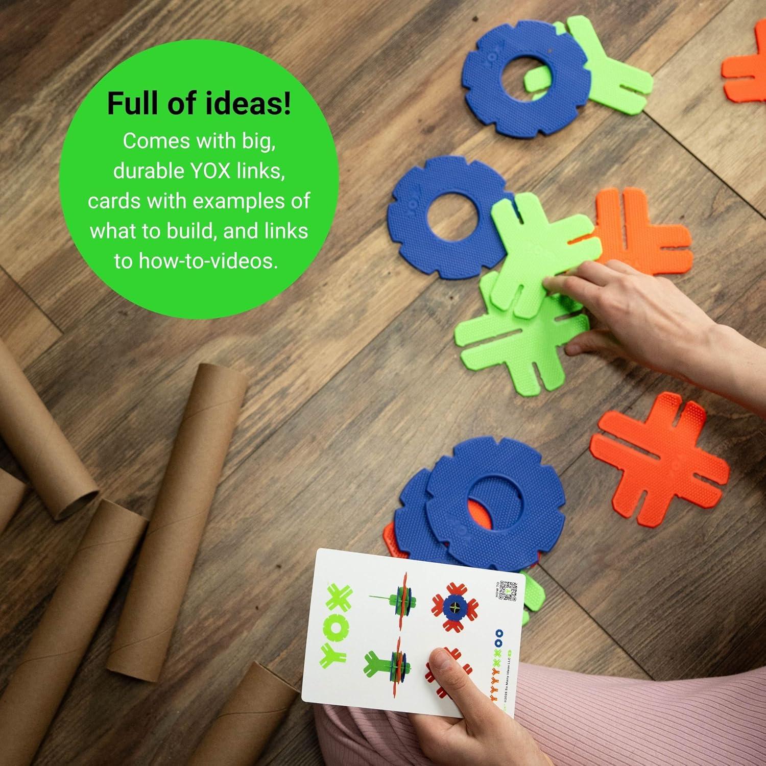 Set de Juguetes de Construcción YOX Megabuilder 152 Piezas