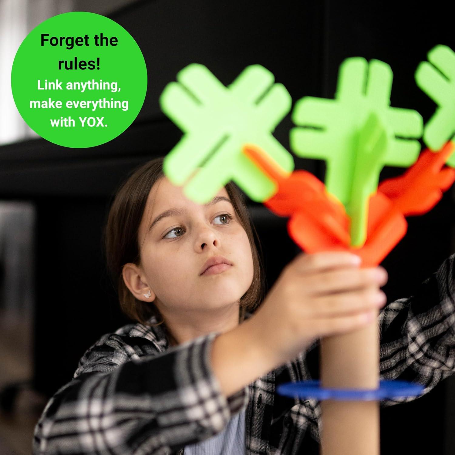 Set de Juguetes de Construcción YOX Megabuilder 152 Piezas