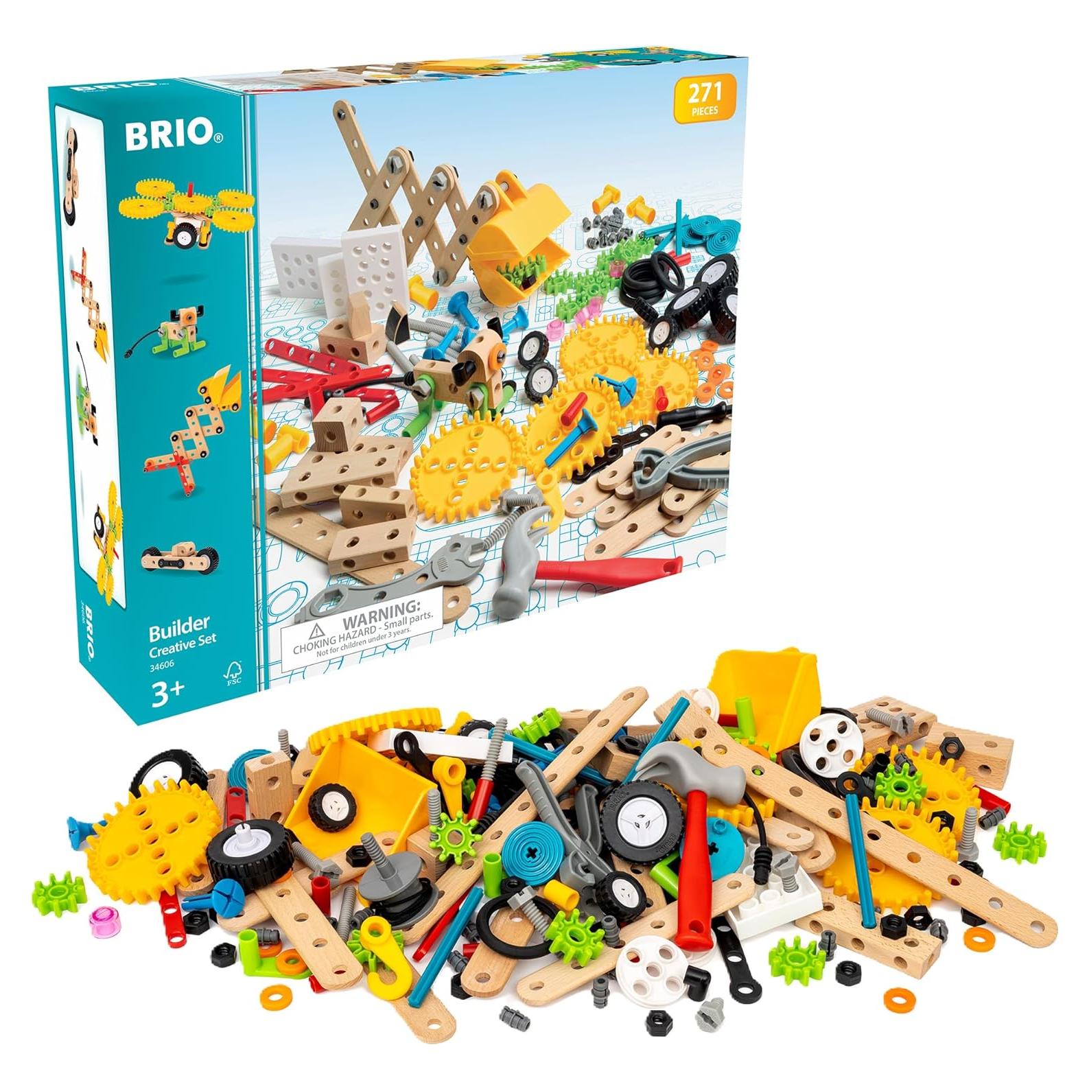 Juguete de Construcción BRIO Constructor 34606 - 271 Piezas