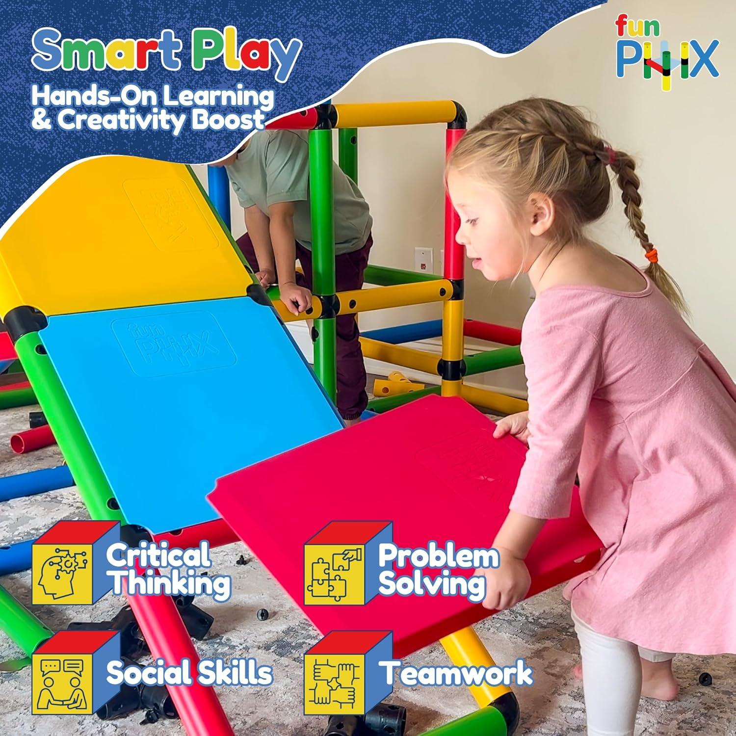 Kit de Construcción Funphix - 515 Piezas Juguete Educativo