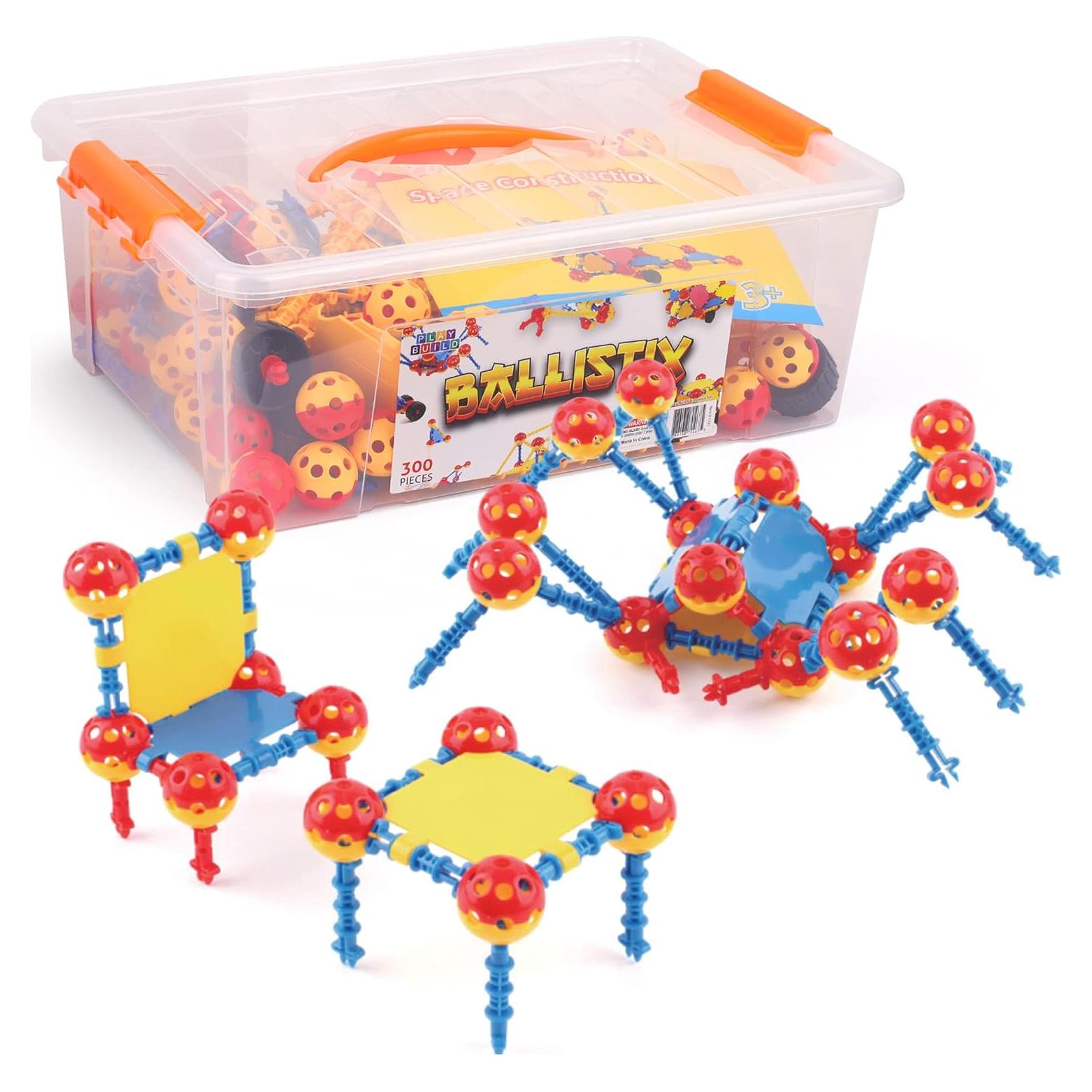 Kit de Juguetes de Construcción STEM PlayBuild 300 Piezas
