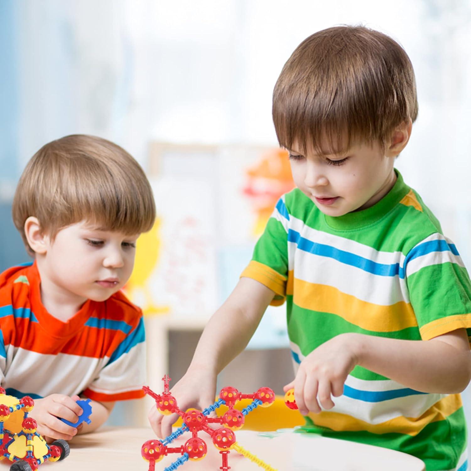 Kit de Juguetes de Construcción STEM PlayBuild 300 Piezas