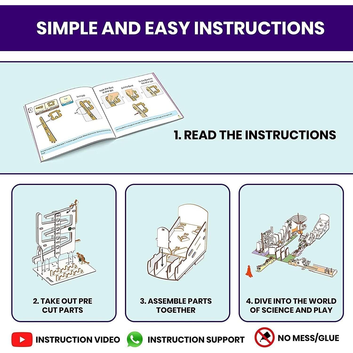 Kit de Construcción Smartivity Reacción en Cadena STEM 8+
