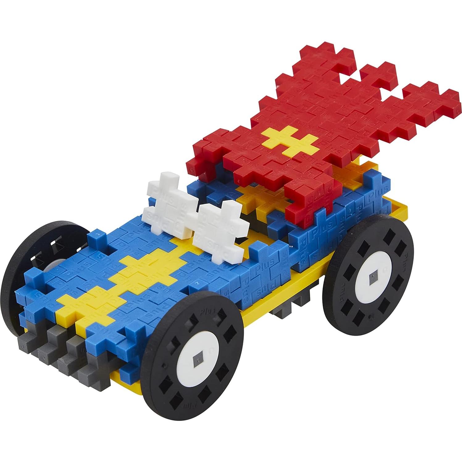 Plus-Plus Kit de Construcción de Autos Hero - 200 Piezas