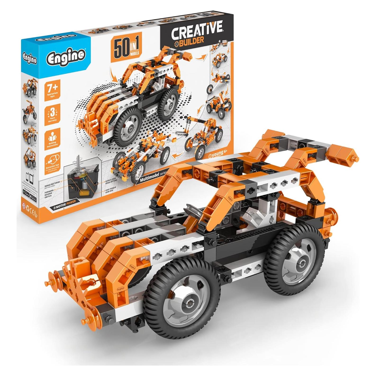 Engino Inventor Kit STEM 50 Modelos Motorizados 7+