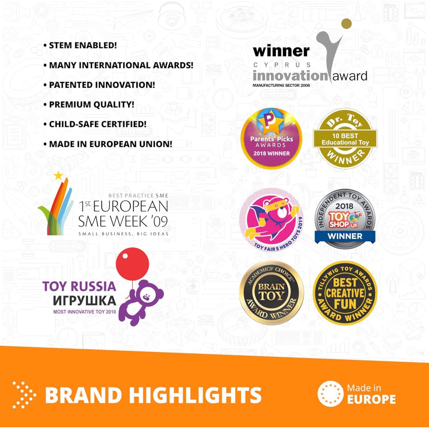 Engino Inventor Kit STEM 50 Modelos Motorizados 7+