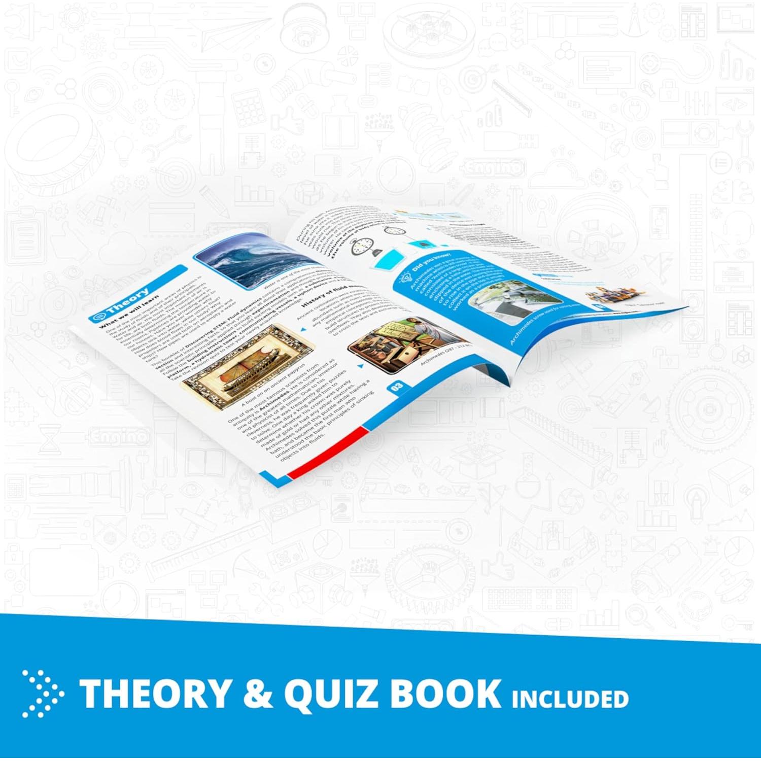 Kit Educativo Engino Dinámica de Fluidos 9+ Proyectos STEM