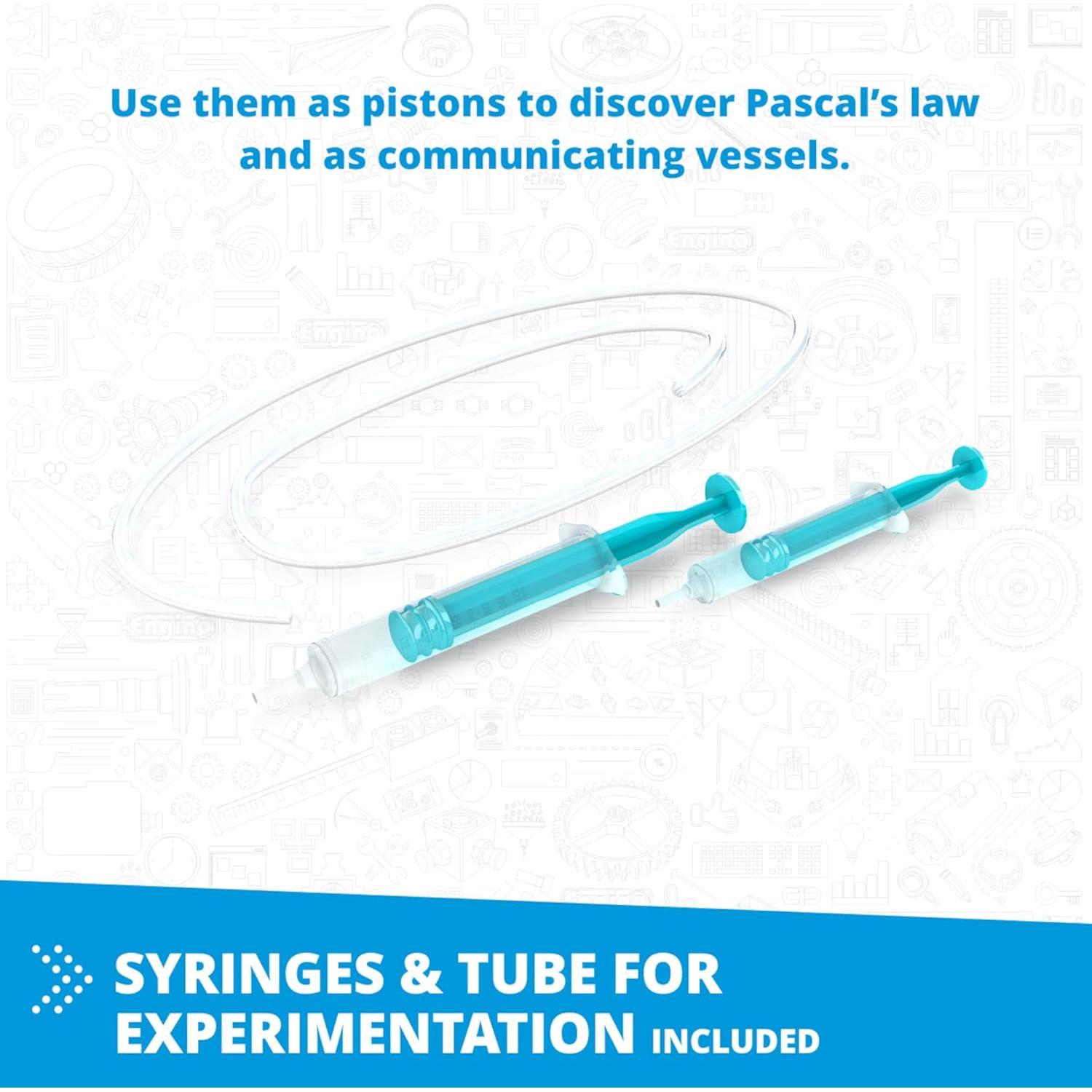 Kit Educativo Engino Dinámica de Fluidos 9+ Proyectos STEM