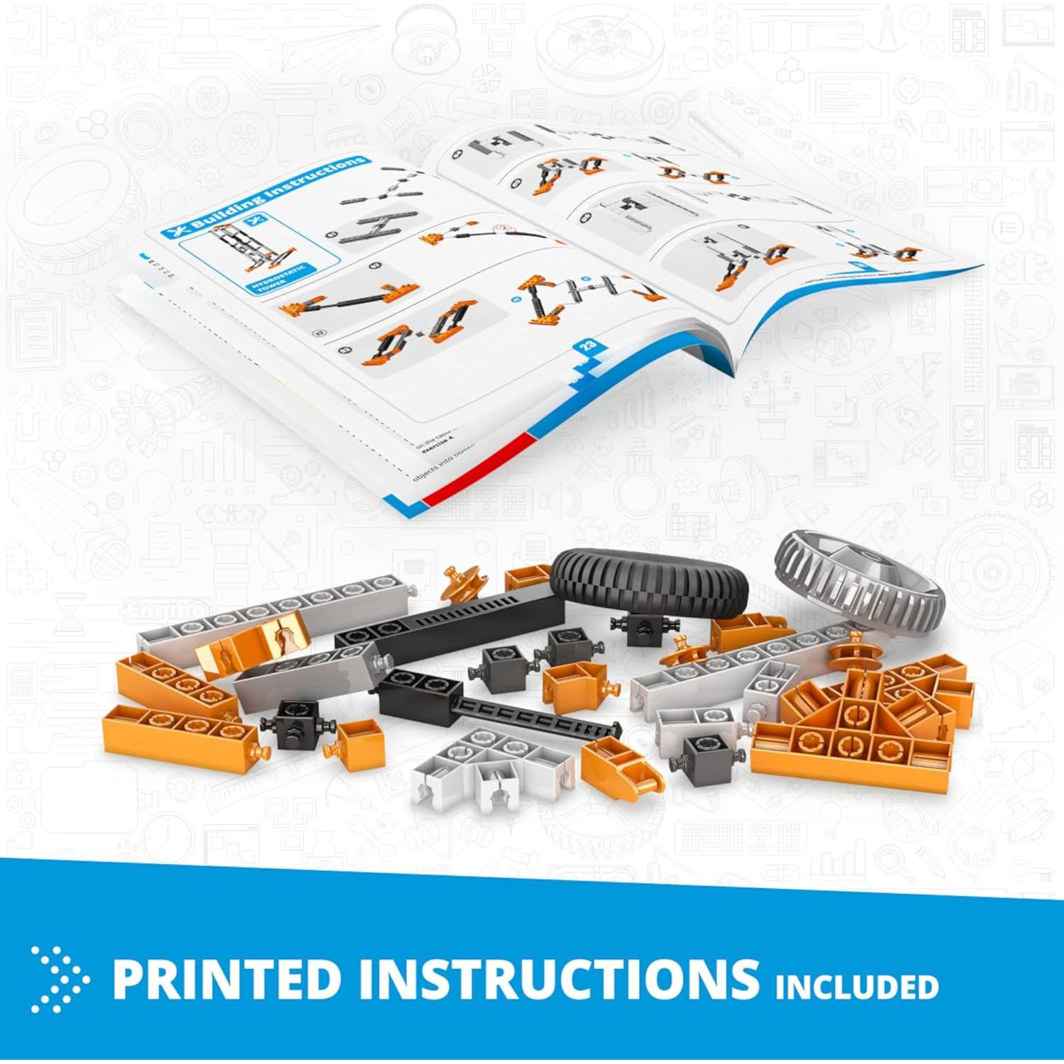 Kit Educativo Engino Dinámica de Fluidos 9+ Proyectos STEM
