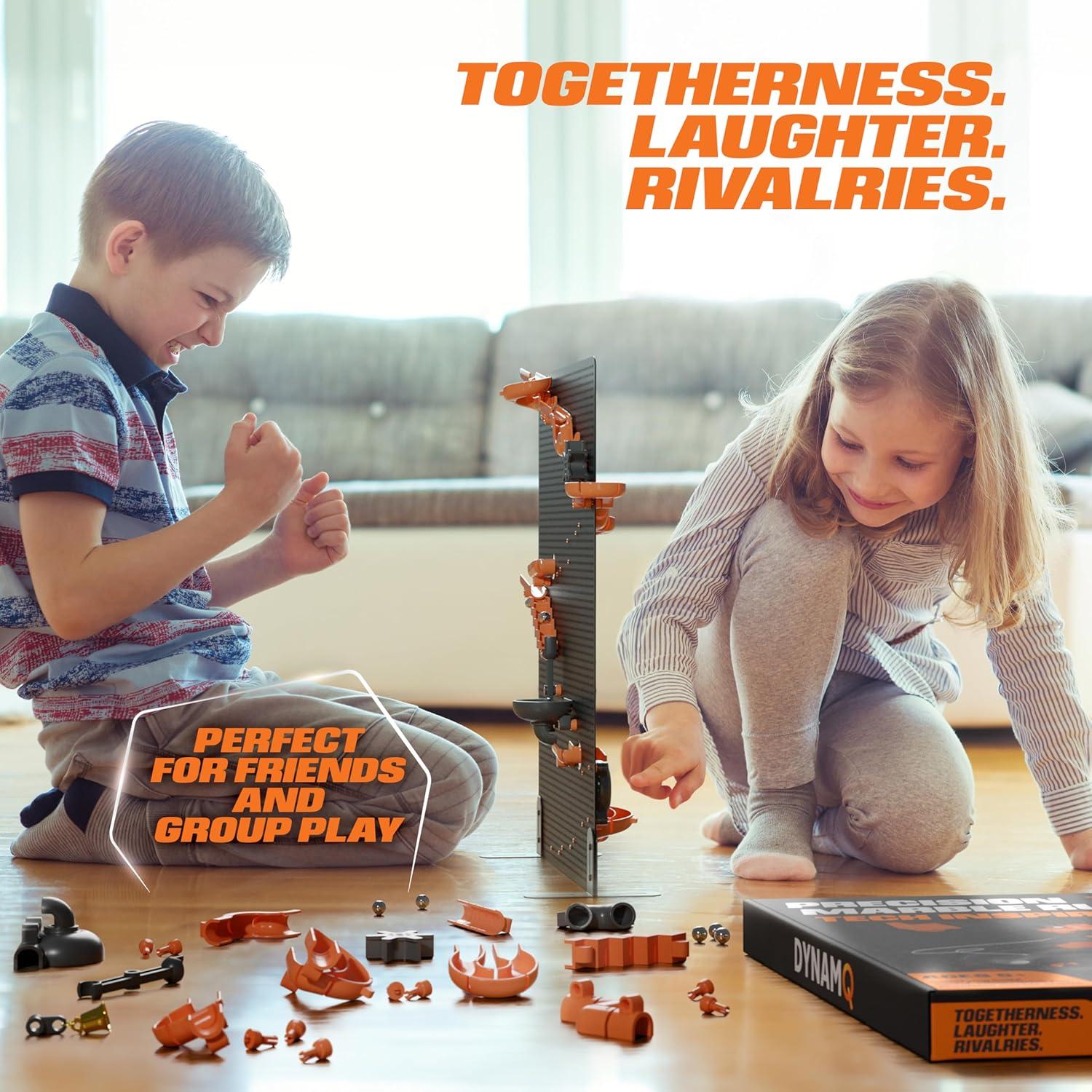 Juego de Canicas DYNAMQ - Set STEM 125 Piezas para Niños 5+