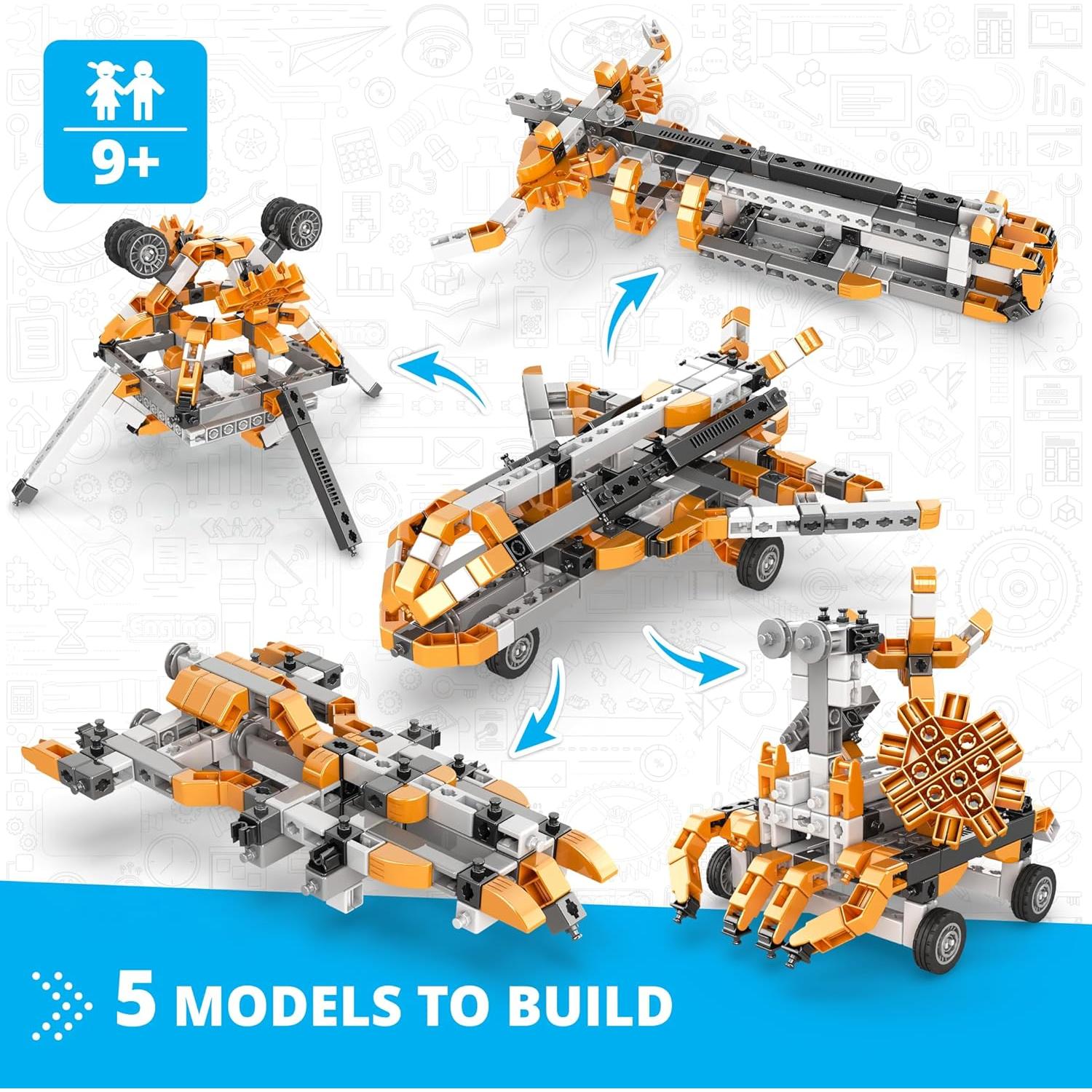 Kit de Construcción Engino Inventor Transbordador Espacial 9+