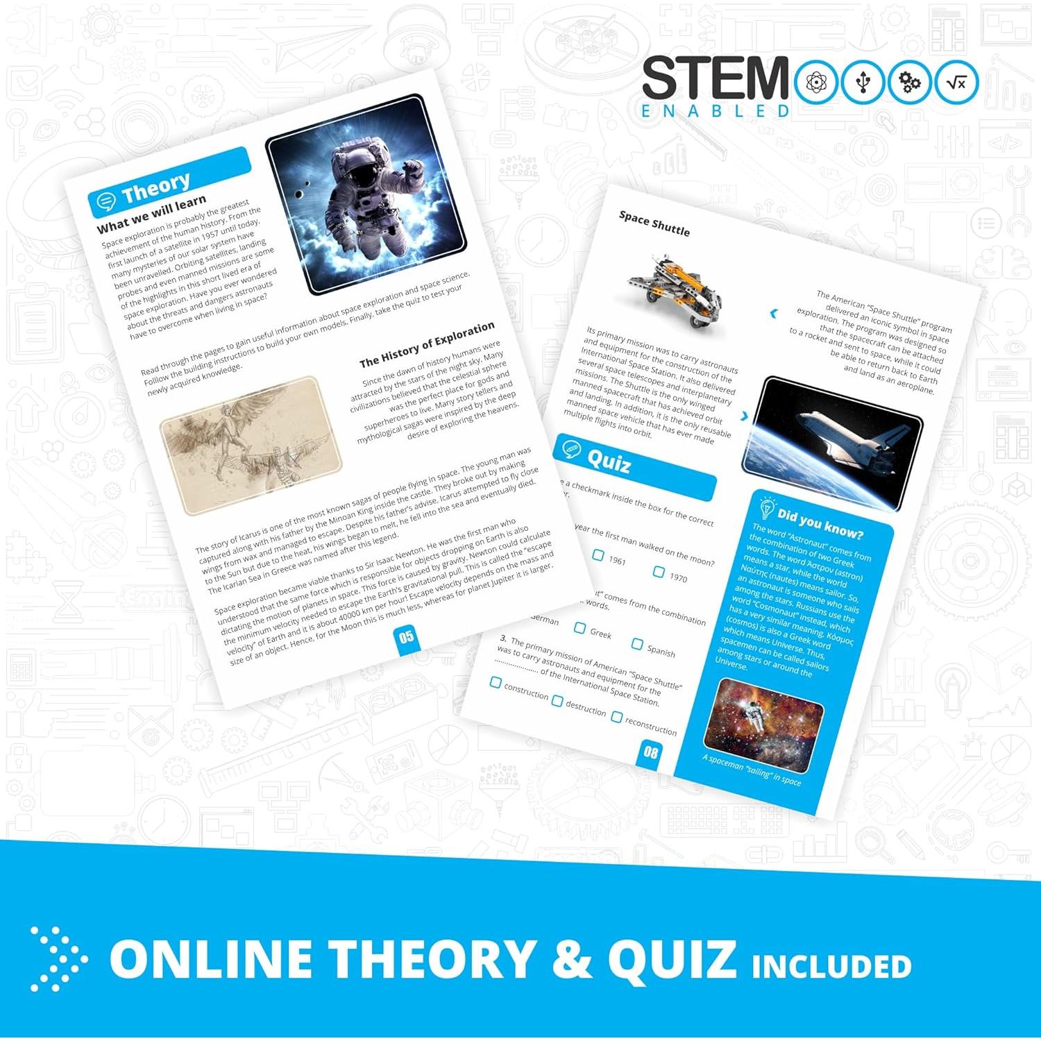 Kit de Construcción Engino Inventor Transbordador Espacial 9+