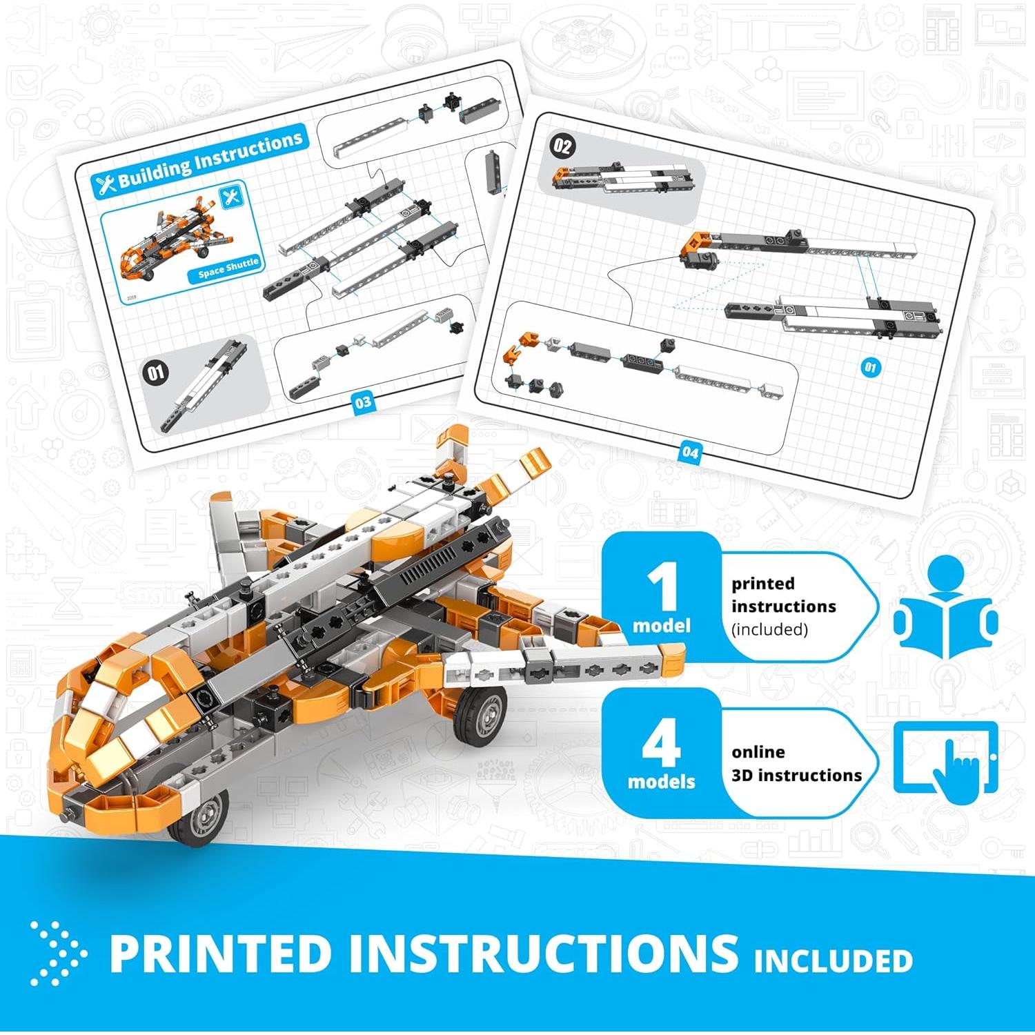 Kit de Construcción Engino Inventor Transbordador Espacial 9+