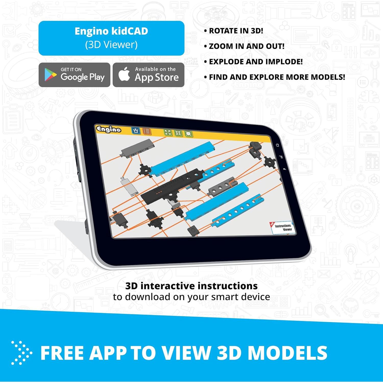 Kit de Construcción Engino Inventor Transbordador Espacial 9+