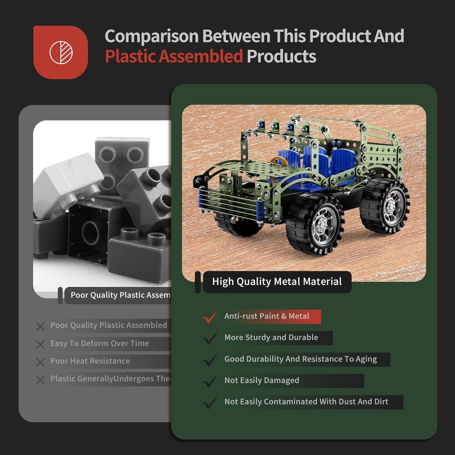 Juego de Construcción Camión Modelo WATUDOU STEM 8-12 Años