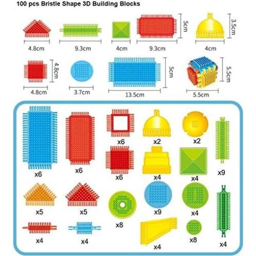 Bloques de Construcción Teytoy 100 Piezas para Niños 3+