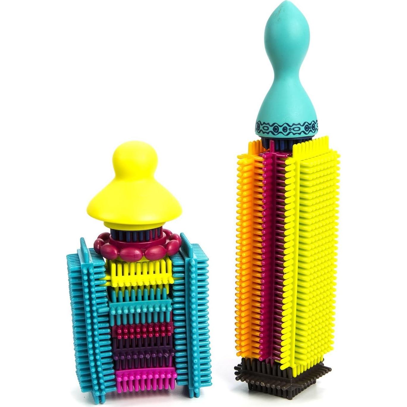 Bloques de Cerda B. Stackadoos - 68 Piezas Interconectables