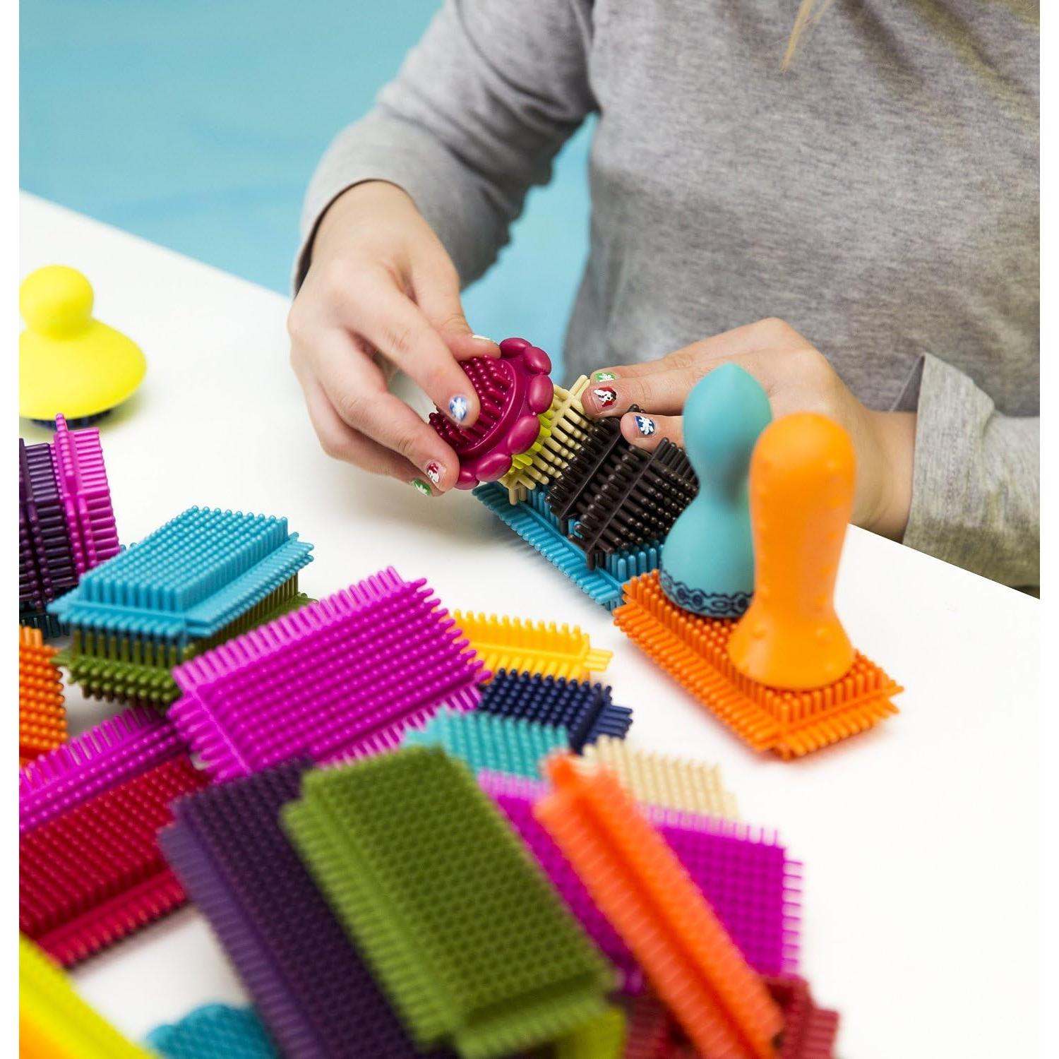 Bloques de Cerda B. Stackadoos - 68 Piezas Interconectables