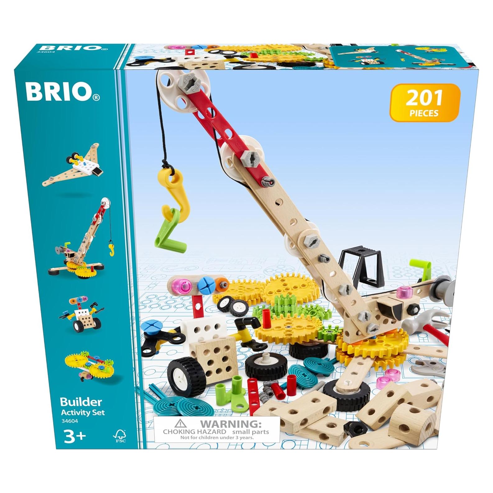 Set de Actividades Constructoras BRIO Builder 34604 - 201 Piezas
