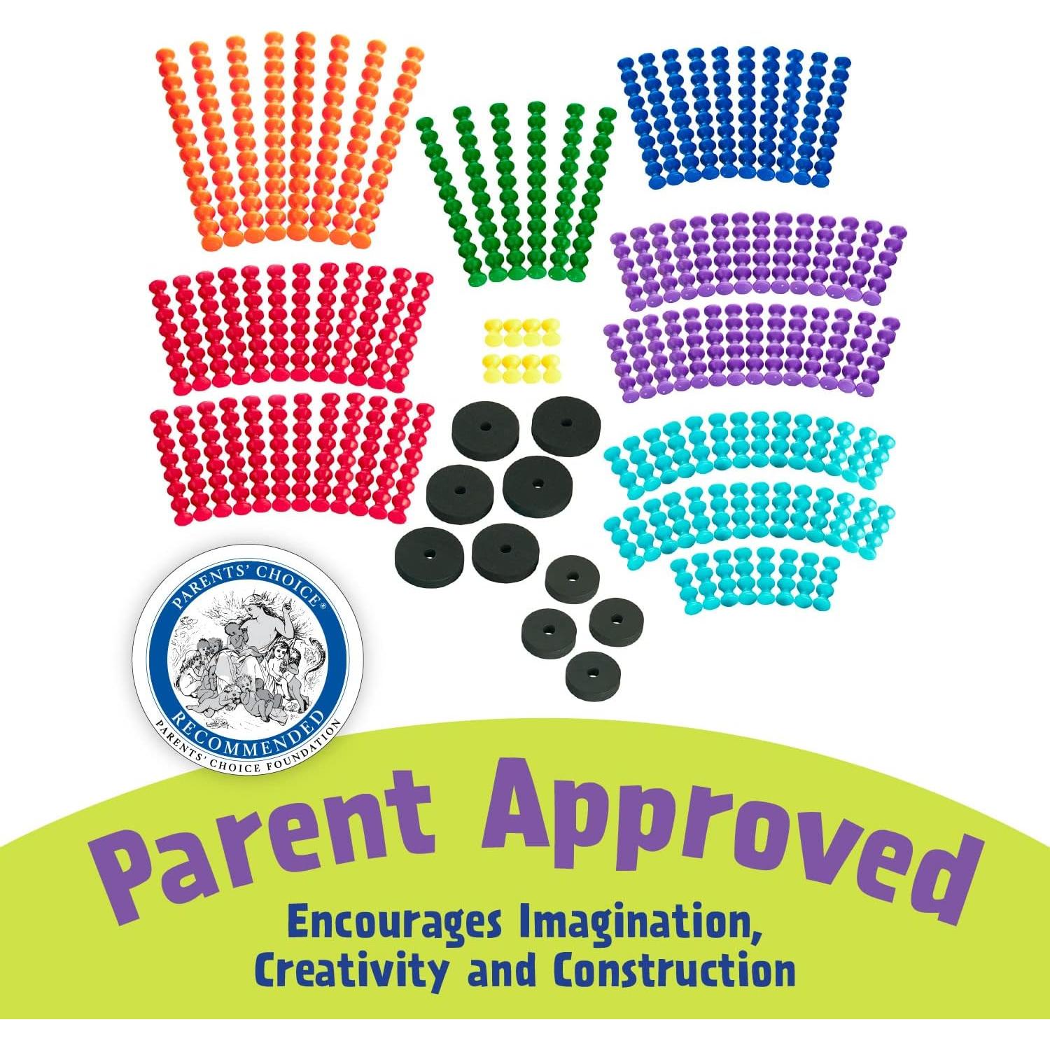 Set de Construcción Playstix 130 Piezas para Niños 4-8 Años