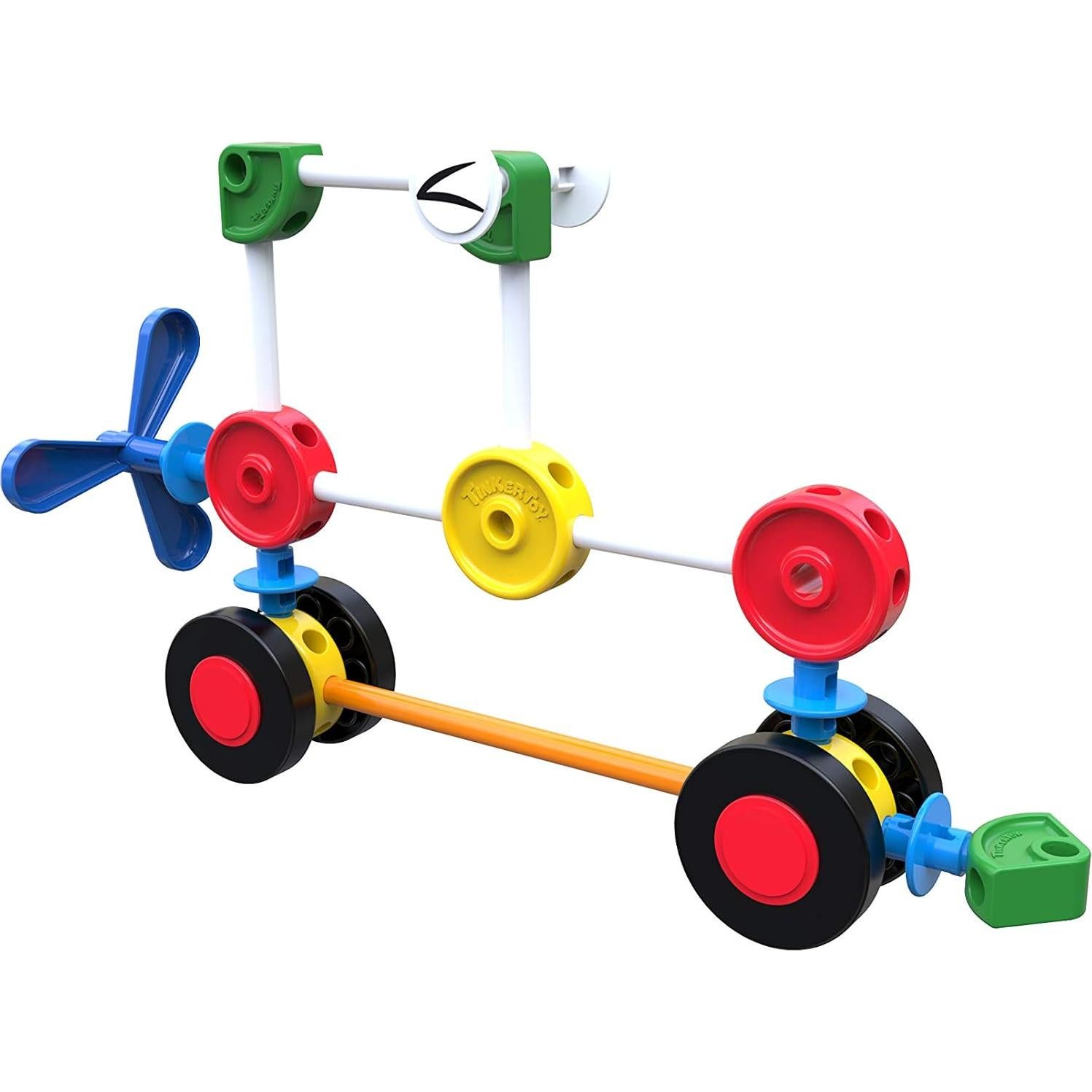 TINKERTOY Set de Construcción en Movimiento - 65 Piezas - Juguete Creativo