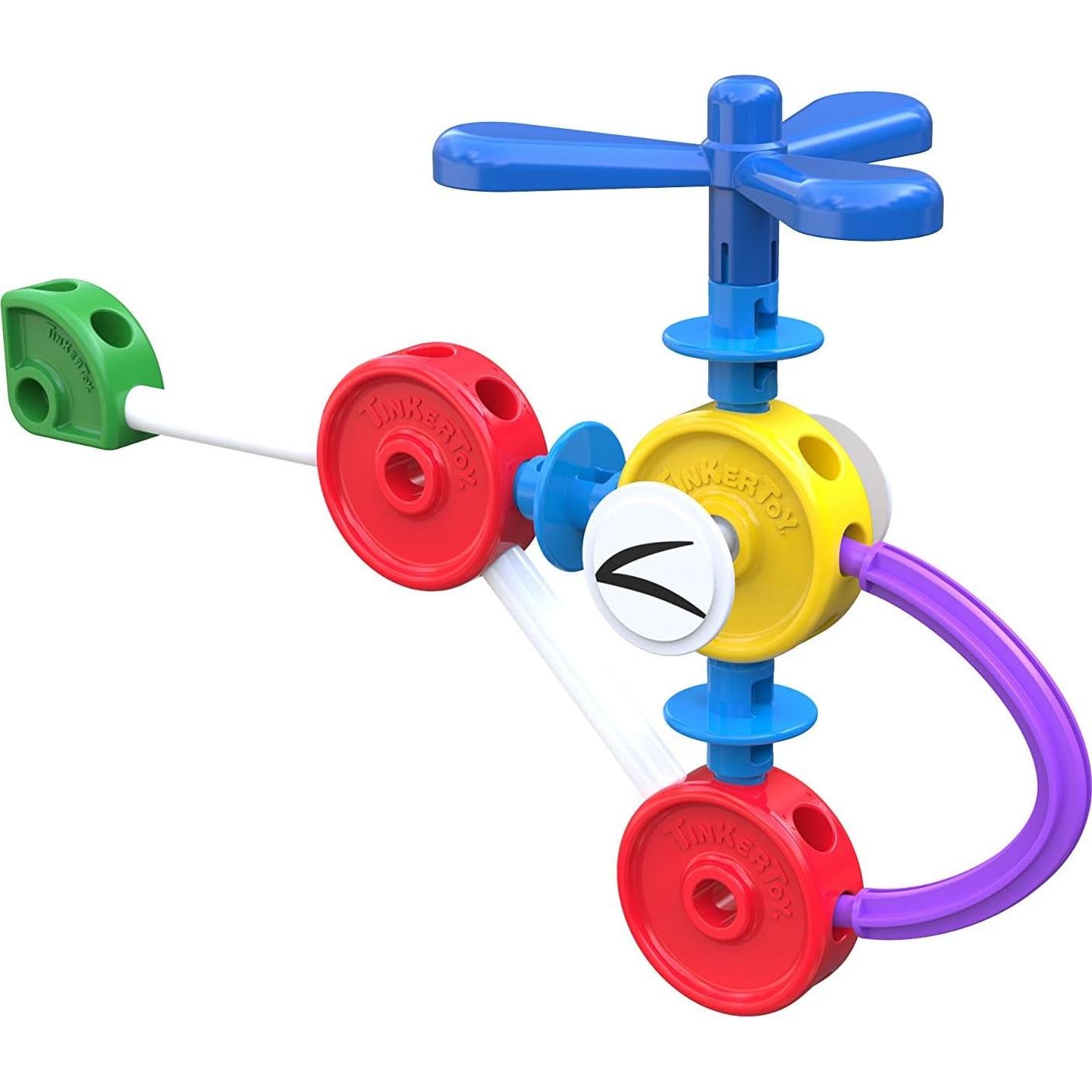 TINKERTOY Set de Construcción en Movimiento - 65 Piezas - Juguete Creativo