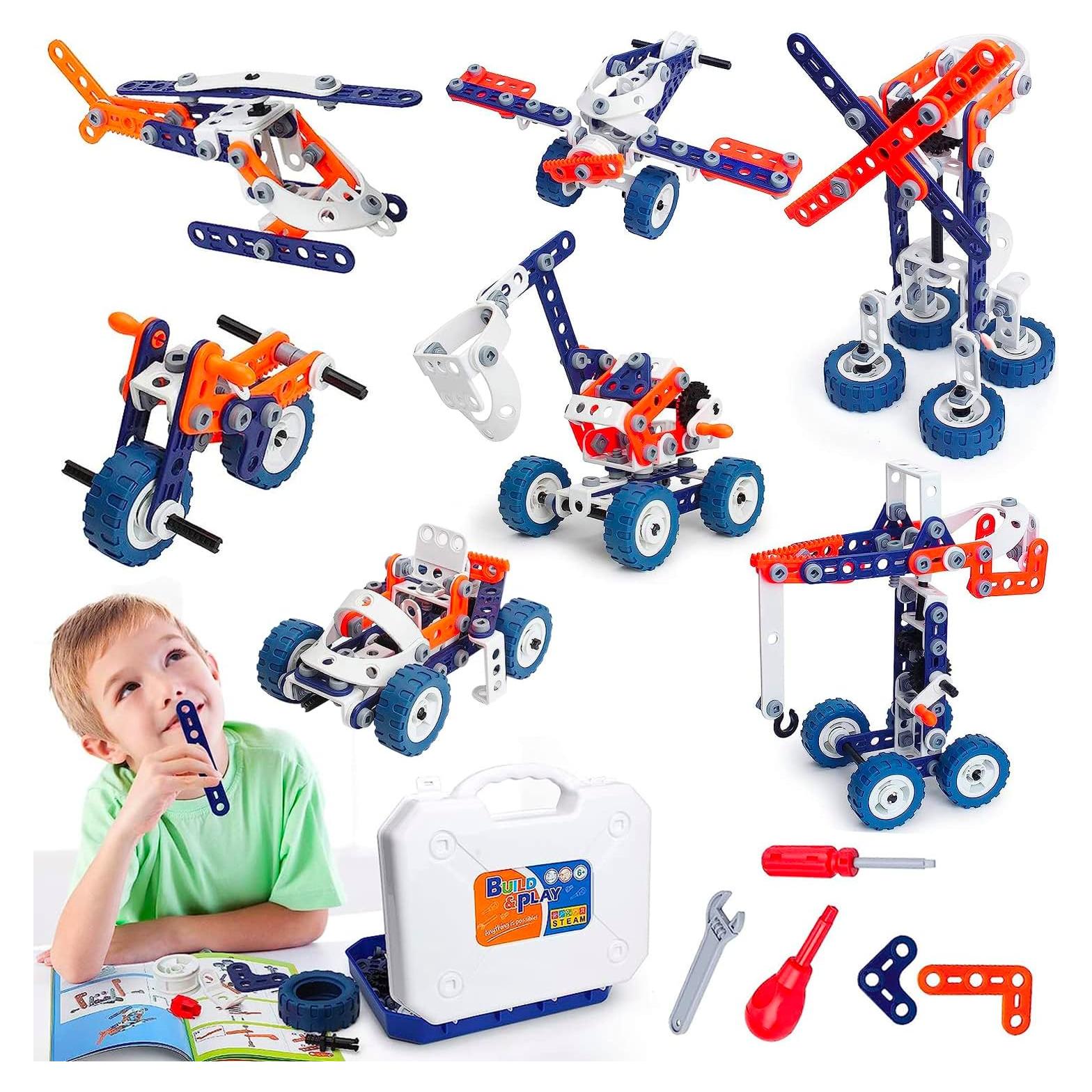 Kit de Juguetes de Construcción STEM Pynogeez 152 Piezas