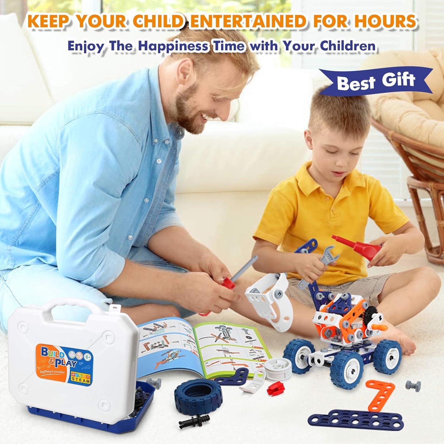 Kit de Juguetes de Construcción STEM Pynogeez 152 Piezas