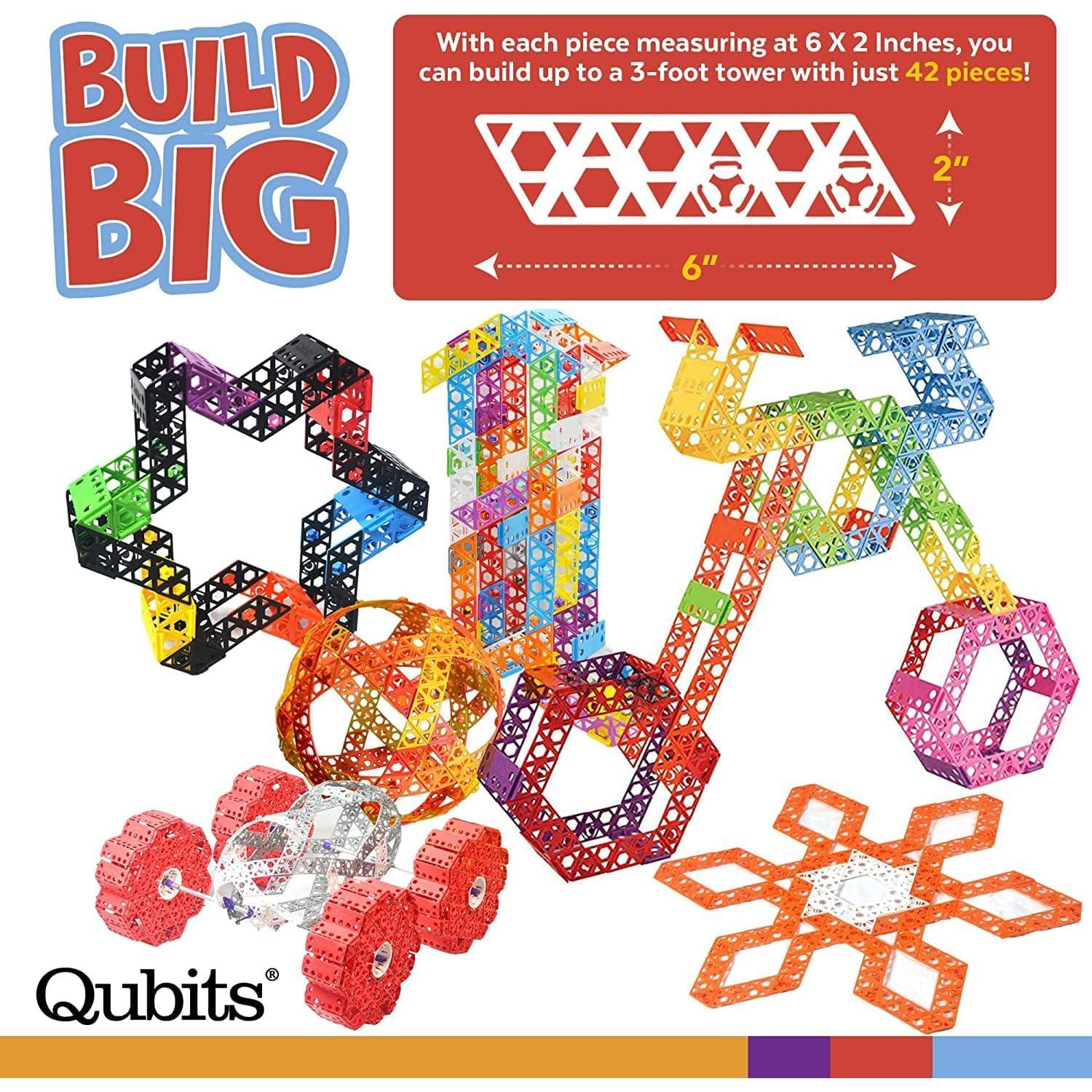 Juego de Construcción Qubits STEM 50 Piezas - Juguete Educativo