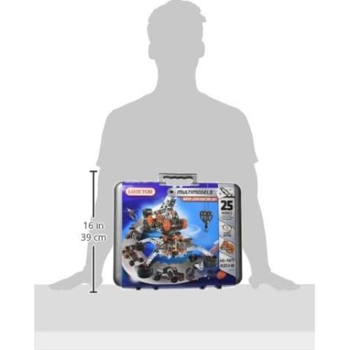 Set de Construcción Motorizado Meccano Erector 25 en 1 - 638 Piezas