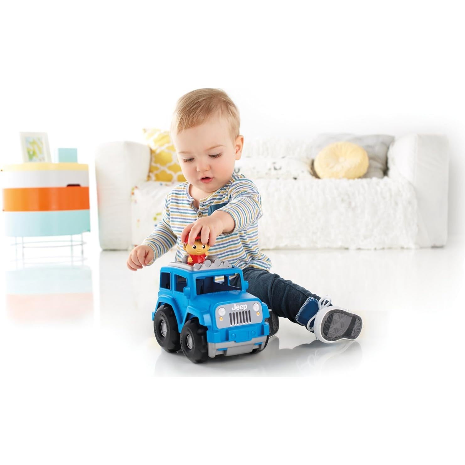 Juego de Construcción Mega Bloks Jeep Pequeño Todo Terreno Azul