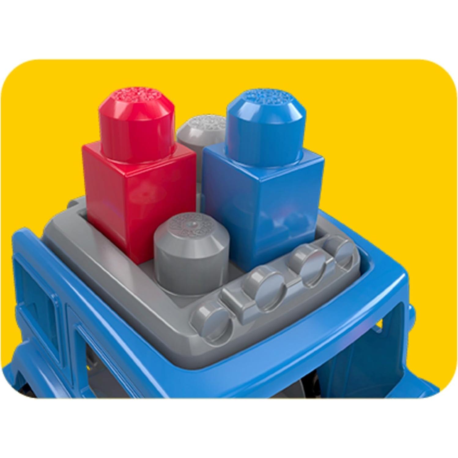 Juego de Construcción Mega Bloks Jeep Pequeño Todo Terreno Azul