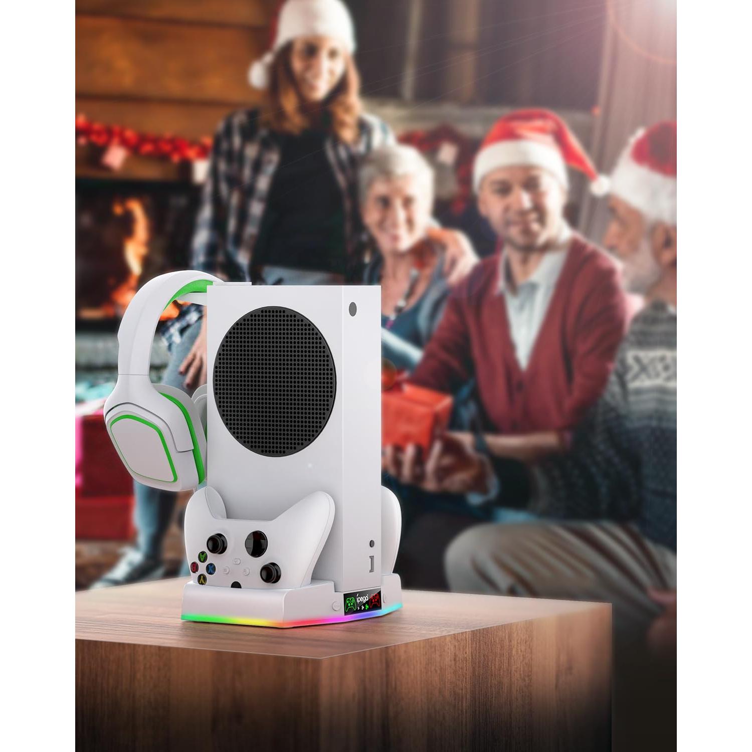 Soporte de Enfriamiento Klipdasse para Xbox Series S con Carga Doble