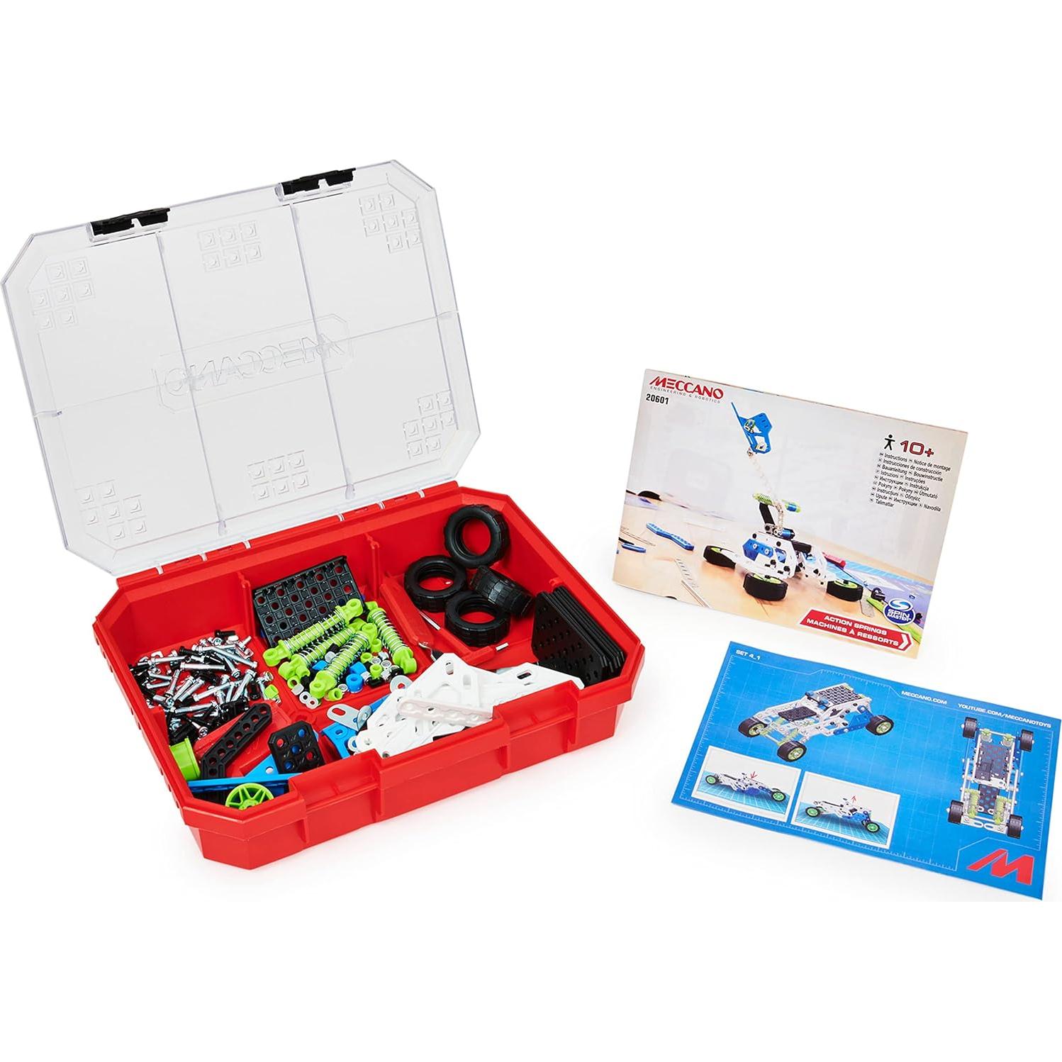 Juego de Innovación con Resortes Meccano 217 Piezas STEAM