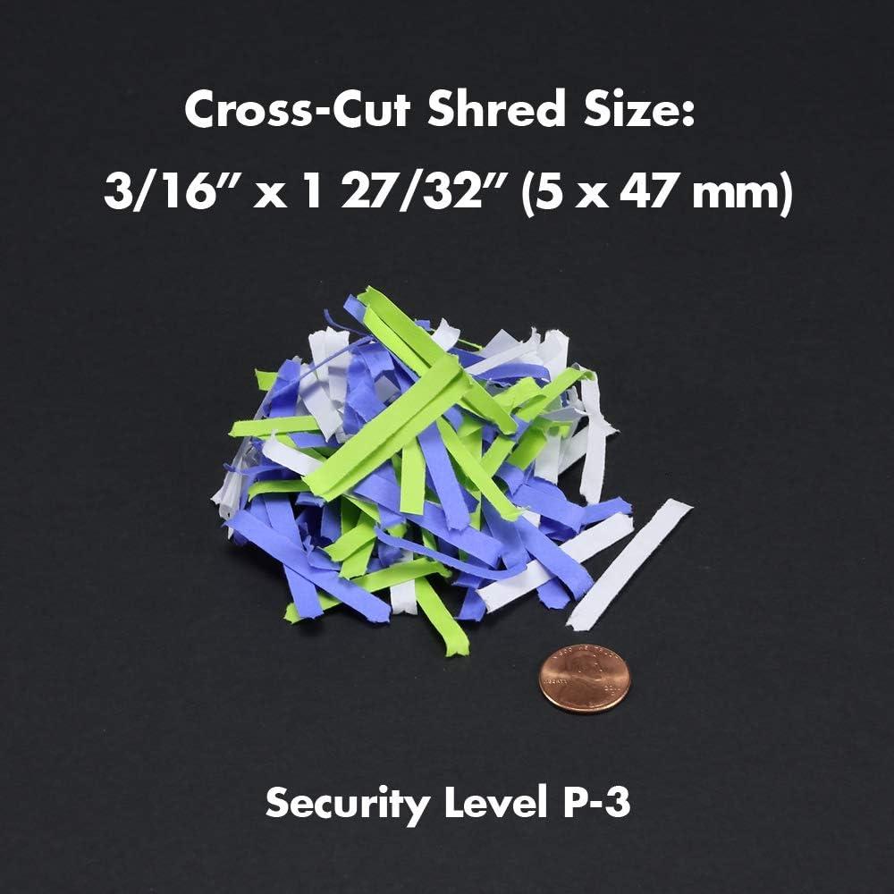 Destructora de papel Aurora AU875XA corte en cruz 8 hojas